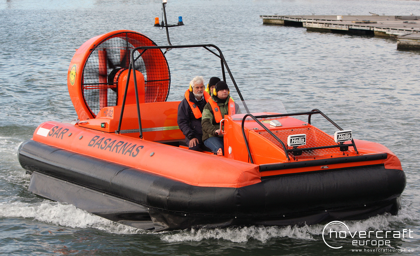Hovercraft Indicato per sottocosta e acqua interne 380TD